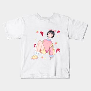 strawberry girl Kids T-Shirt